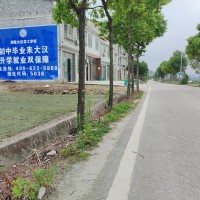湖南大汉学校刷墙广告墙体广告